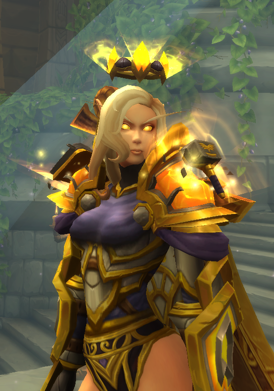 AvaSaurus22's tweet photo. She is serving #wow #transmog #wowmidnight https://t.co/oRiG1OxasH