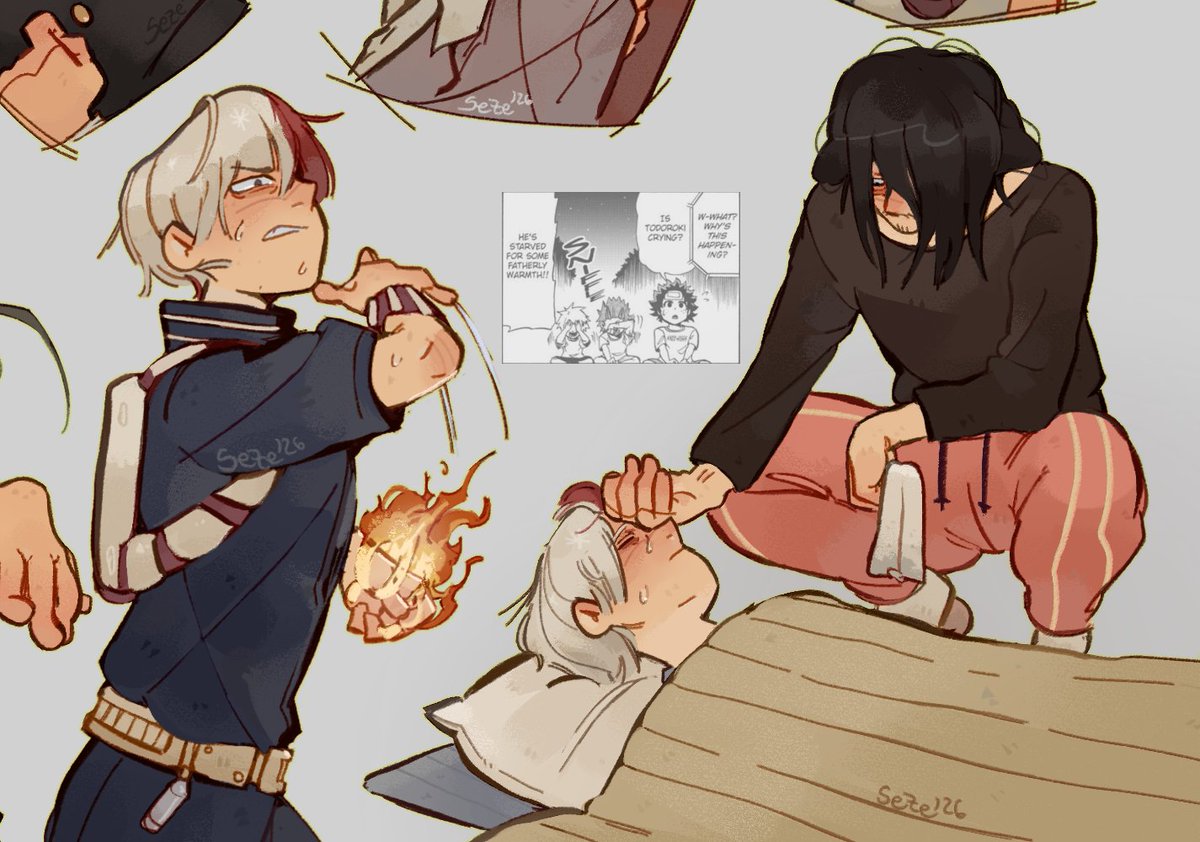 Dadzawa #MHA #todorokishoto #aizawashouta
