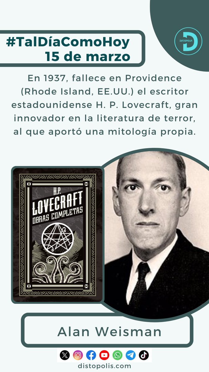 Distópolis 📚 Libros tweet media