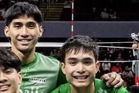 pk_sportsx's tweet photo. Rui x Iman este DLSU Green Spikers vs NU Bulldogs photo dump (part 1) 🥰💚🏹

#RuiMan #UAAPSeason88 https://t.co/YHUNwR3pua