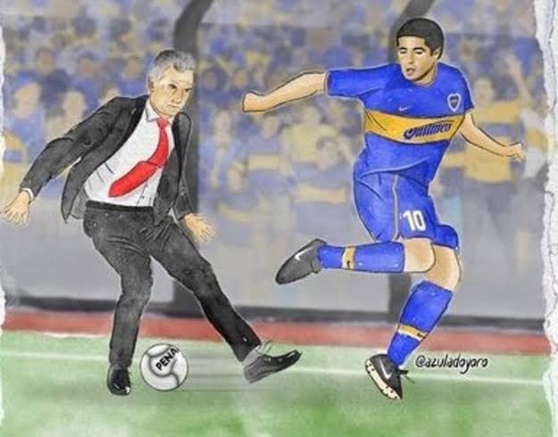 Los medios MACRISTAS desesperados por bajar Milei y a su vez a Riquelme tambien.
Macri TUVO TODO Y PERDIÓ TODO.
Es hábil creador de grietas para llegar  al poder pero siempre arruina todo.
Ahora quiere recuperar ese poder.
ES UN CÁNCER DE NUESTRO PAÍS.