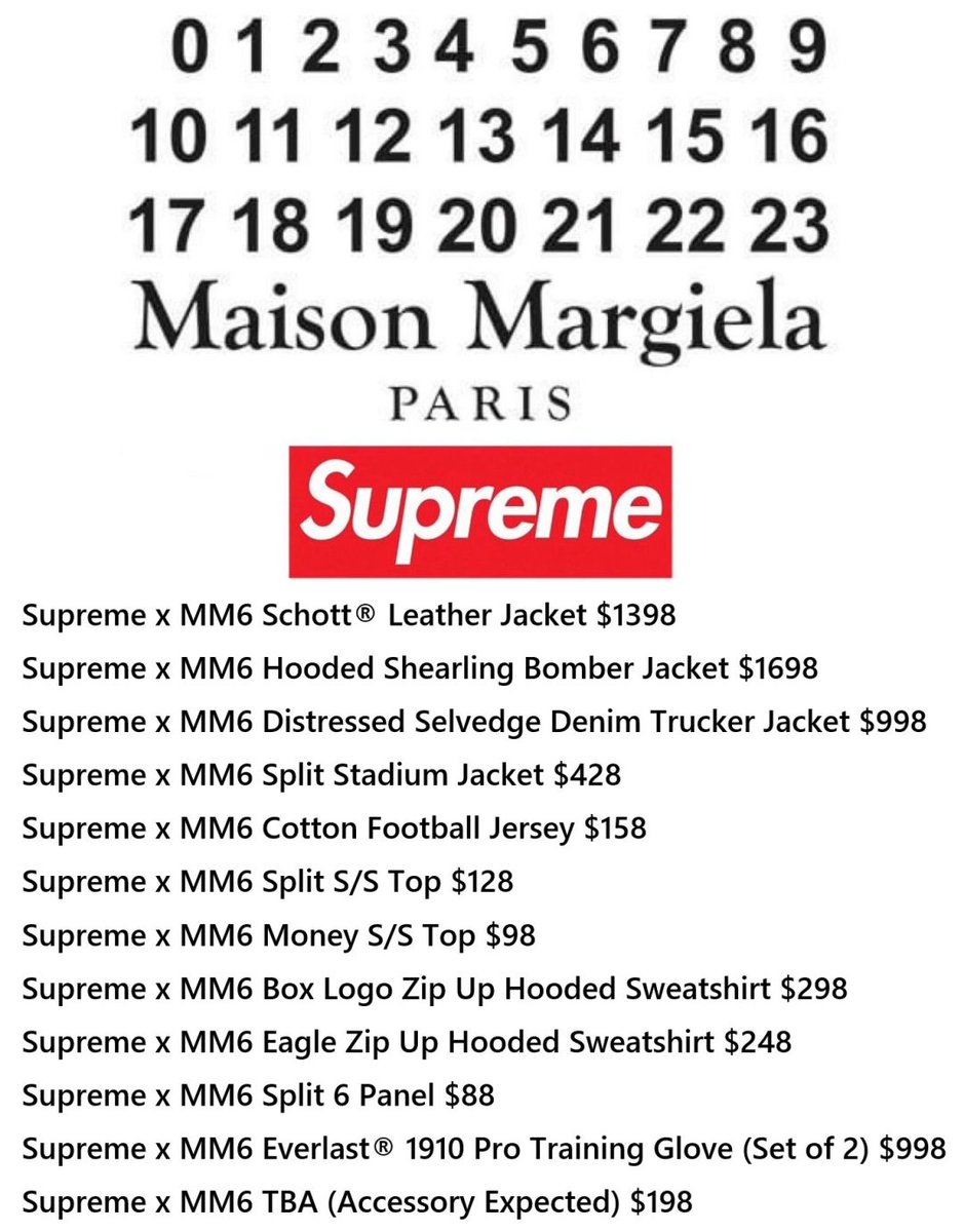 godmeetsfashion's tweet image. Supreme公式Instagramでフーディーのティーザーが公開。

Supreme × MM6 MAISON MARGIELA 26SS コラボアイテムが3/21(土) Week4に発売予定 
godmeetsfashion.com/2026/03/15/sup…