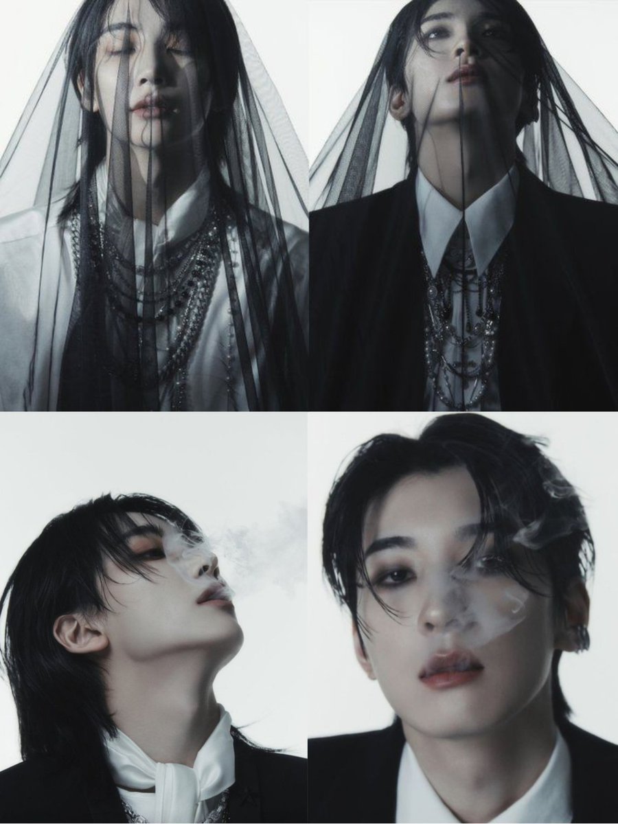 they really had just a white background and still made the craziest concept photos omg