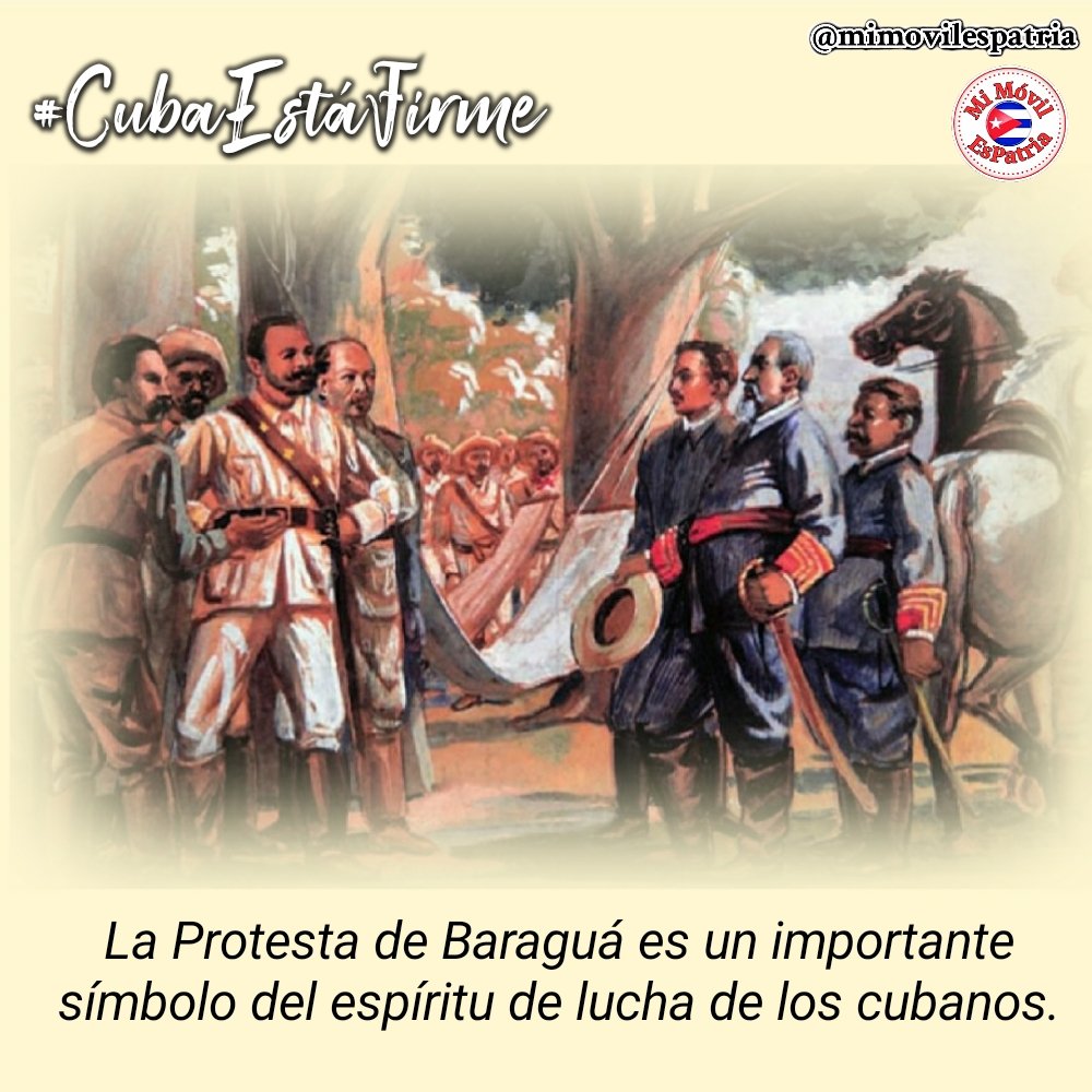 #FidelPorSiempre 
“Nosotros tuvimos nuestros reveses, duros; los tuvimos en el Moncada. ¡Ah!, pero nunca nos dimos por vencidos. Los combatientes del Moncada nunca se dieron por vencidos, nunca aceptaron la derrota. Era el espíritu de la Protesta de Baraguá"

#CubaEstáFirme