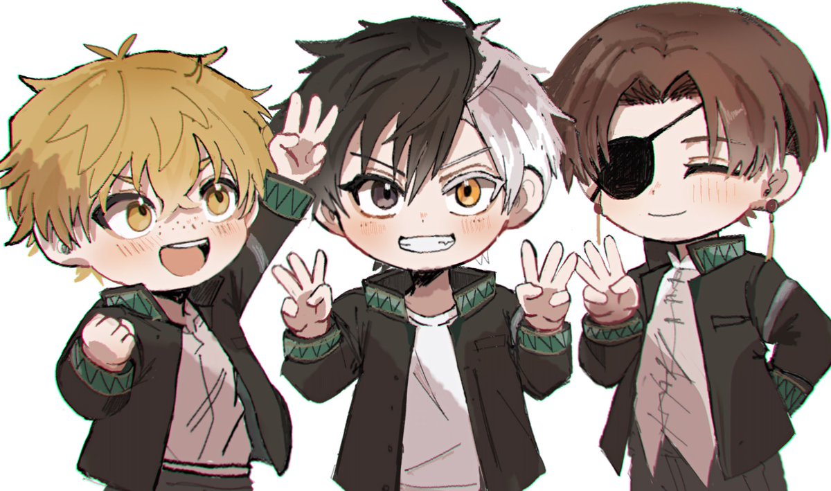 3️⃣、ﾄﾘｵということで

333人ﾌｫﾛﾜｰさんありがとう~！の絵でした