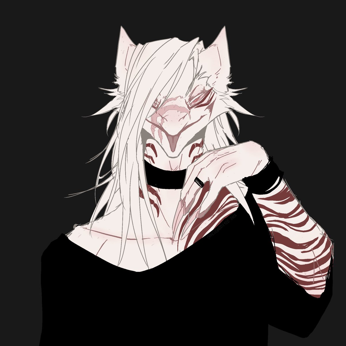albinosergal's tweet photo. Long time no see Creed posting 💕

#sergal #furry https://t.co/liajpOcZLv