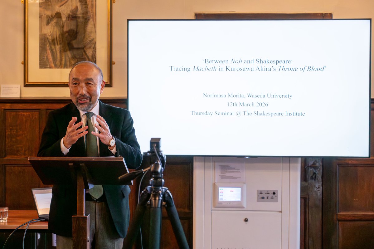 Shakespeare Institute tweet media