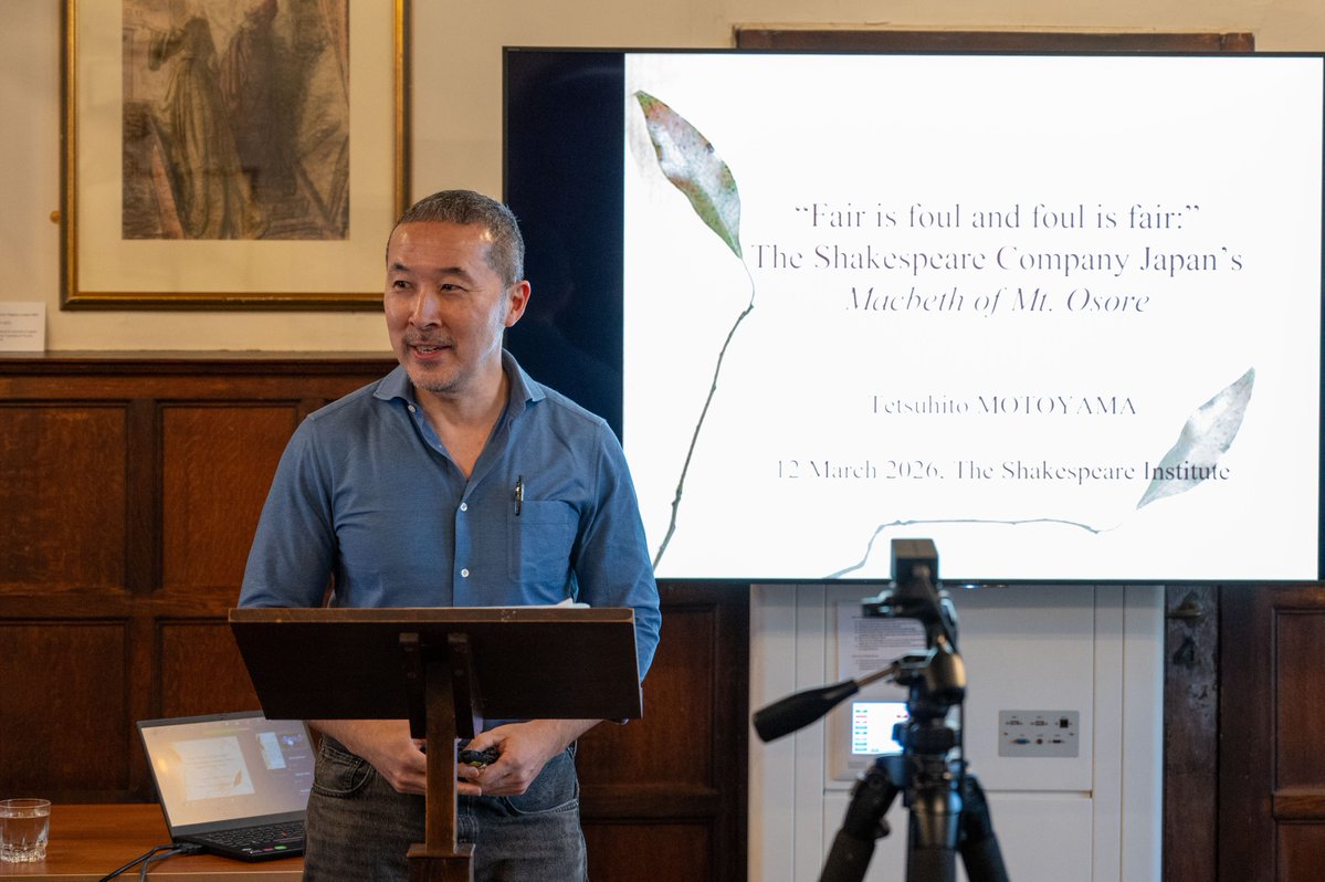 Shakespeare Institute tweet media