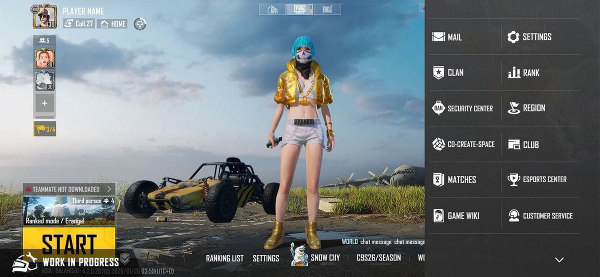 PUBGPLYERS's tweet photo. الدارك مود قادم للعبه خلال أيام 👍🏽 https://t.co/r6BtjjHSTO