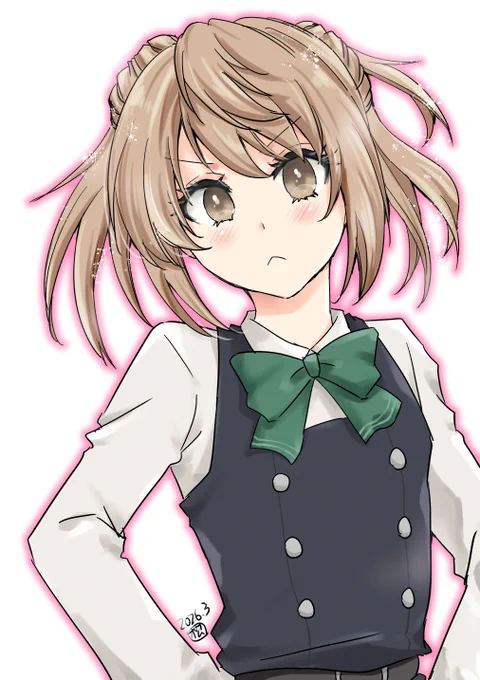 #艦これ版深夜の真剣お絵描き60分一本勝負 #艦これ版真剣お絵描き60分一本勝負_20260315 満潮所要時間55分程