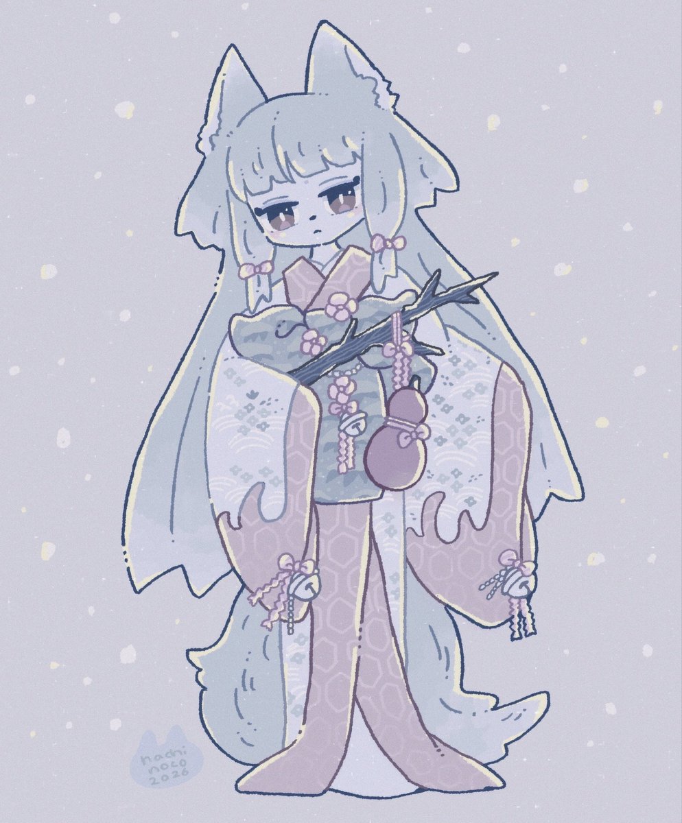 雪のきつね❄️