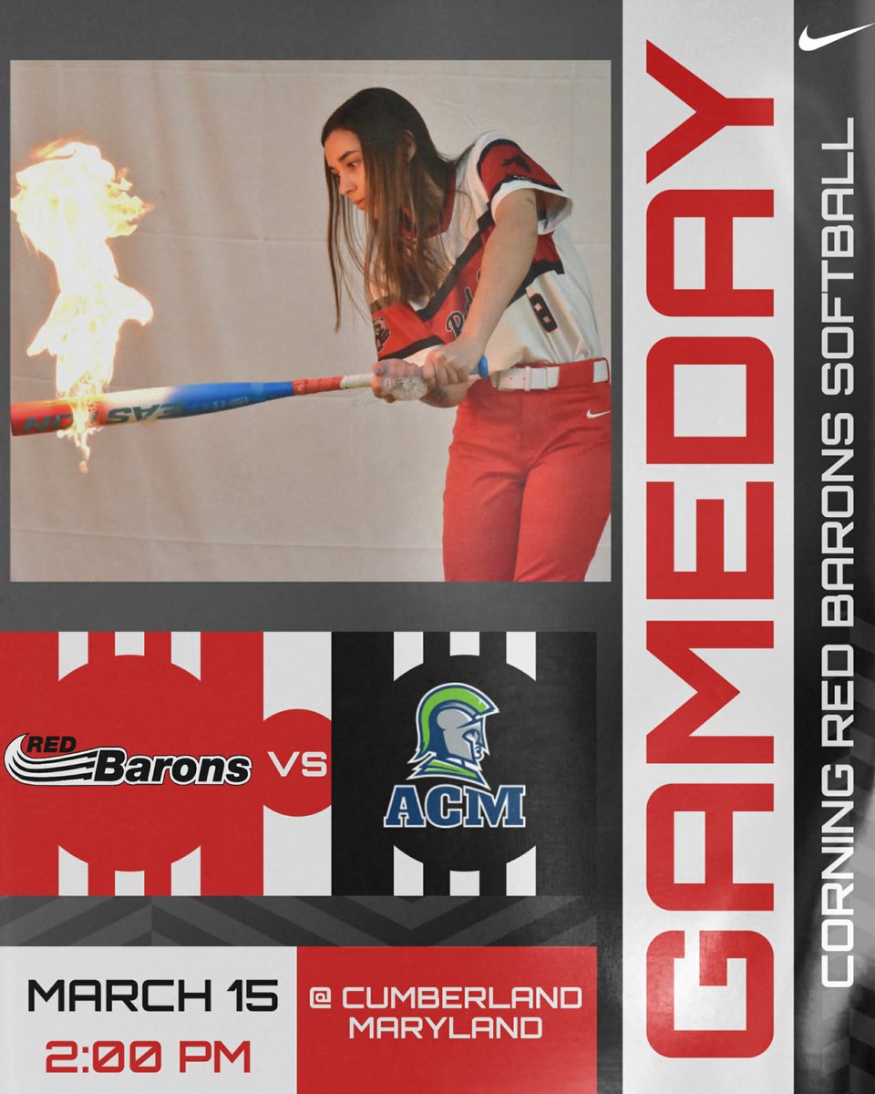 CorningRedBaronsSoftball tweet media