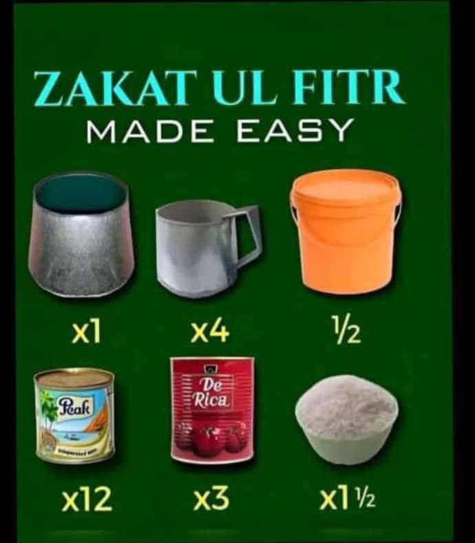 Zakātul Fitr made easy.

Share for others to benefit 🌱