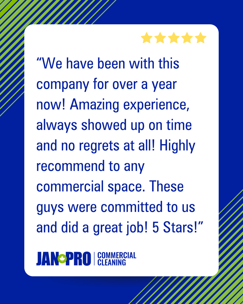 Thank you for the incredible review!

Reliability and commitment are so important to us, so it means a lot to hear about teams consistently showing up on time and delivering a great experience. Thank you for your business and the recommendation!