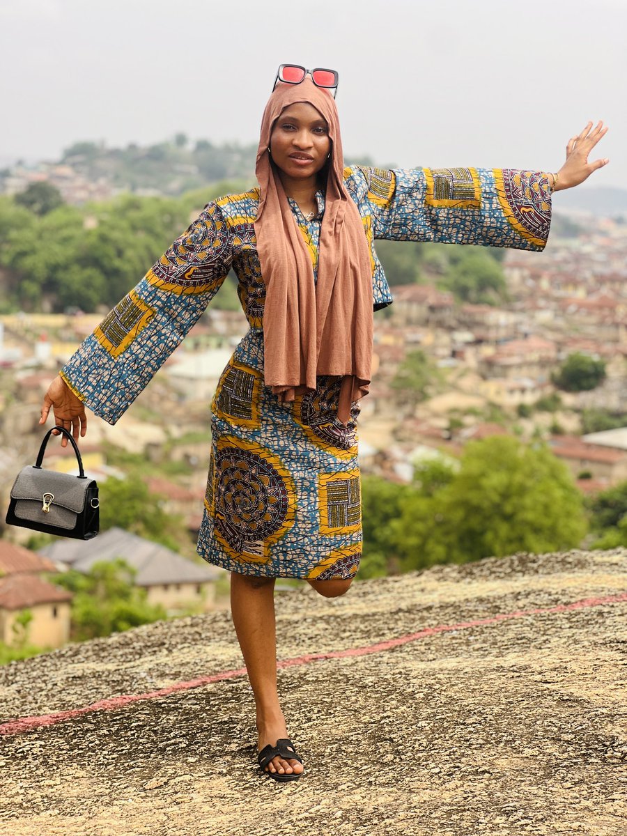 I Climbed Olumo Rock Today my legs are demanding compensation from me 😭😂🥰