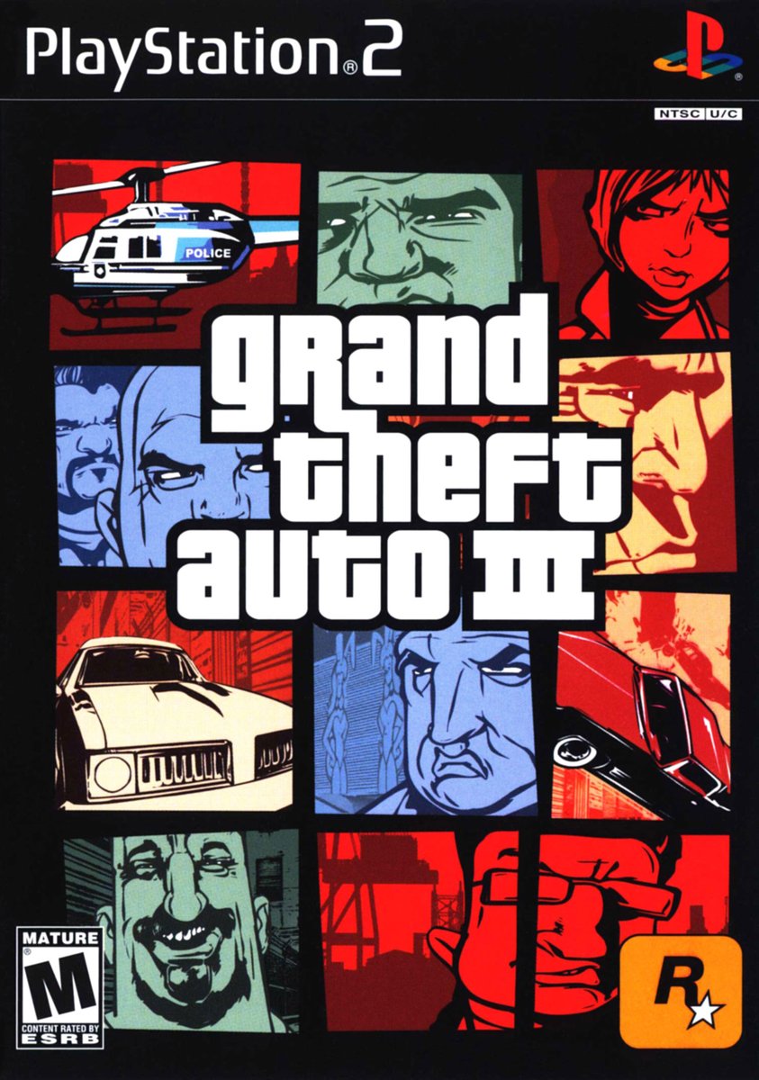 Grand Theft Auto III • Sony PlayStation 2 • 2001