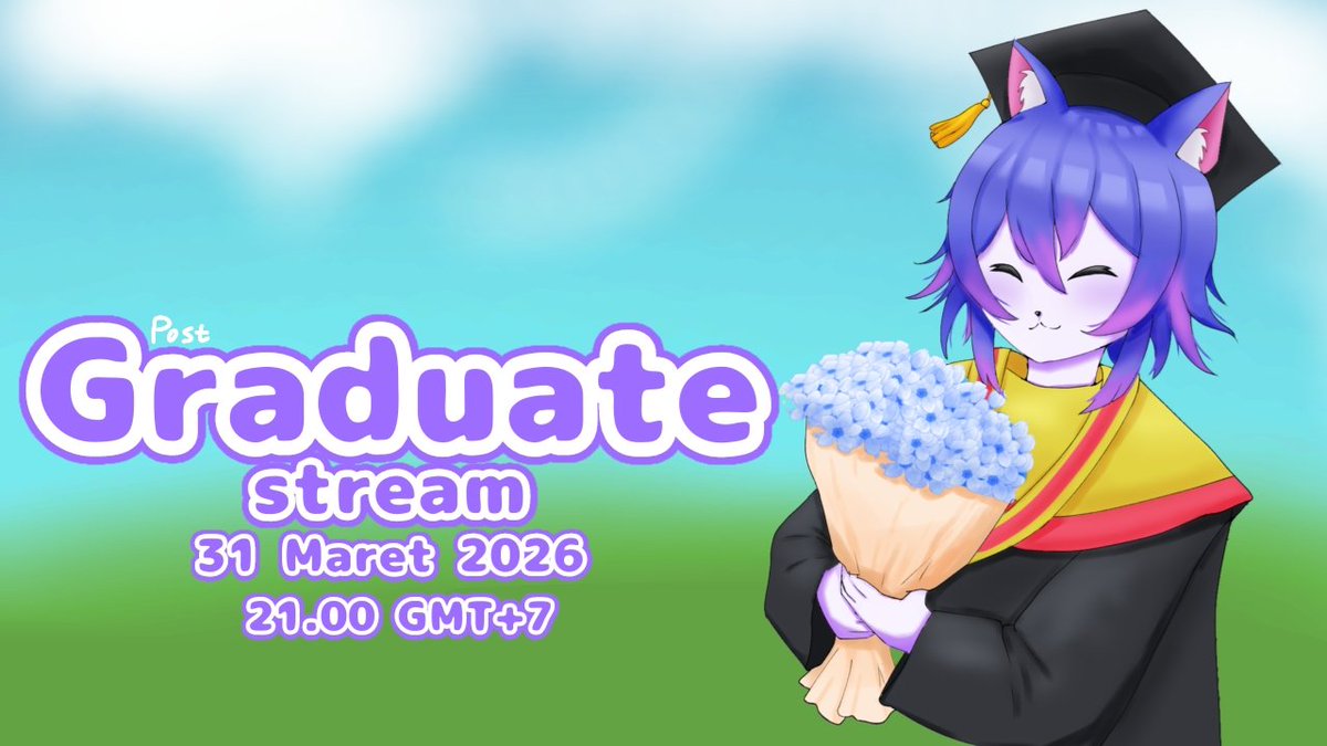UWAAAAANYWAAAA!
🇬🇧 Yuki will officially graduate on March 31st (⁠◜⁠‿⁠◝⁠)♡
Thank you for supporting me during my thesis journey
If you want to leave a message (or a small gift), you can do it here. No pressure your messages already mean a lot!
Form:
forms.gle/VAuBEu4vXf14N4…