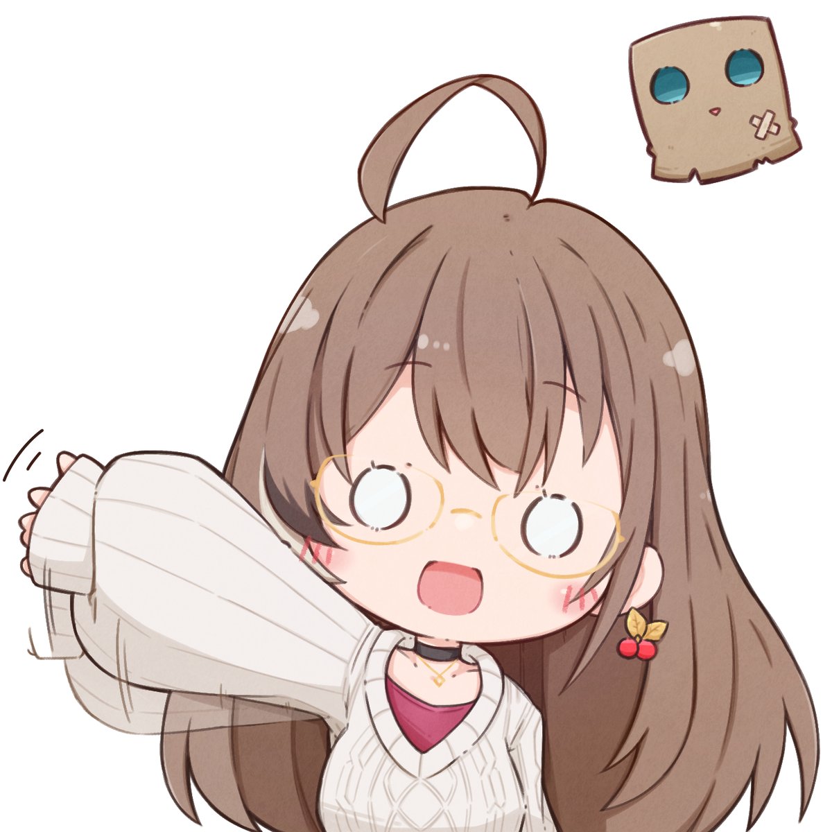 friend_(nanashi_mumei) ,七詩ムメイ 「本当にありがとうとしか言えないです...! #見つけてくれてありがとう祭開幕」|ラズライト / Lazuriteのイラスト