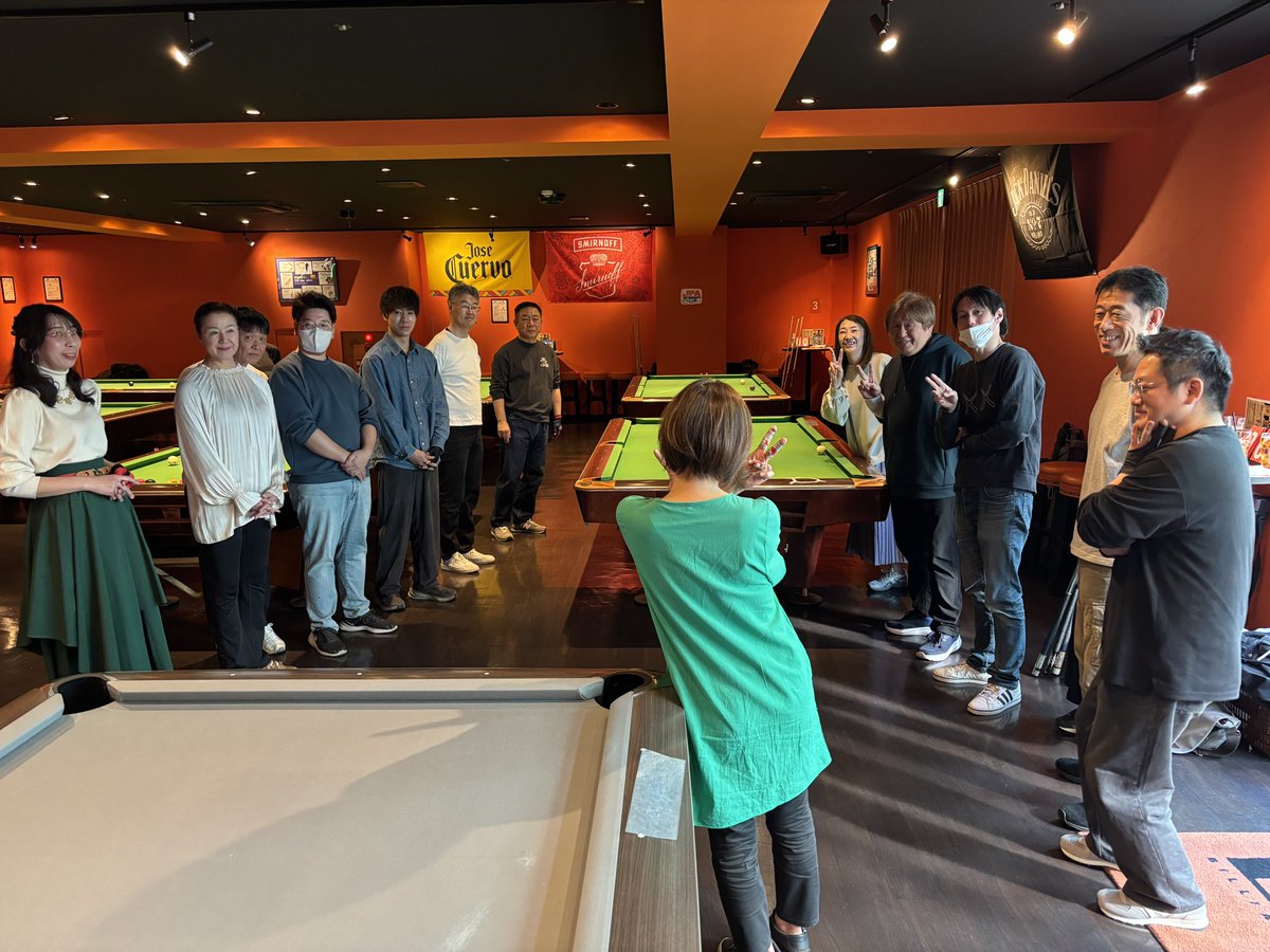 町田プロ-日本コーチングプロビリヤード協会代表- tweet media