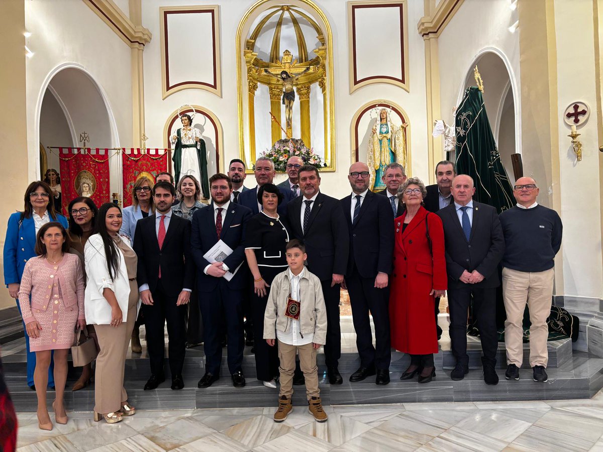 ✝️ Esta mañana ha tenido lugar el pregón de la Semana Santa 2026 de Torreagüera, que ha sido proclamado por Joaquín Bernal Ganga.

📍 Iglesia Parroquial Stmo. Cristo del Valle