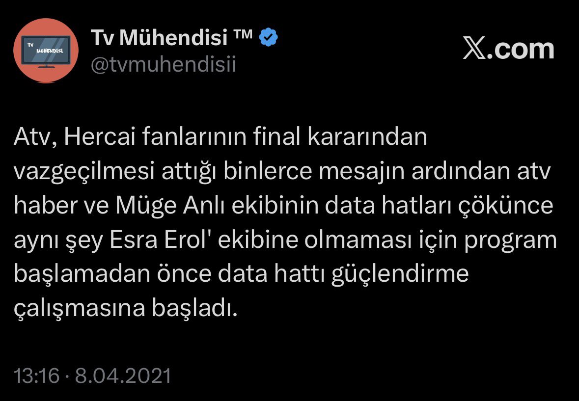Tv Mühendisi ™ tweet media