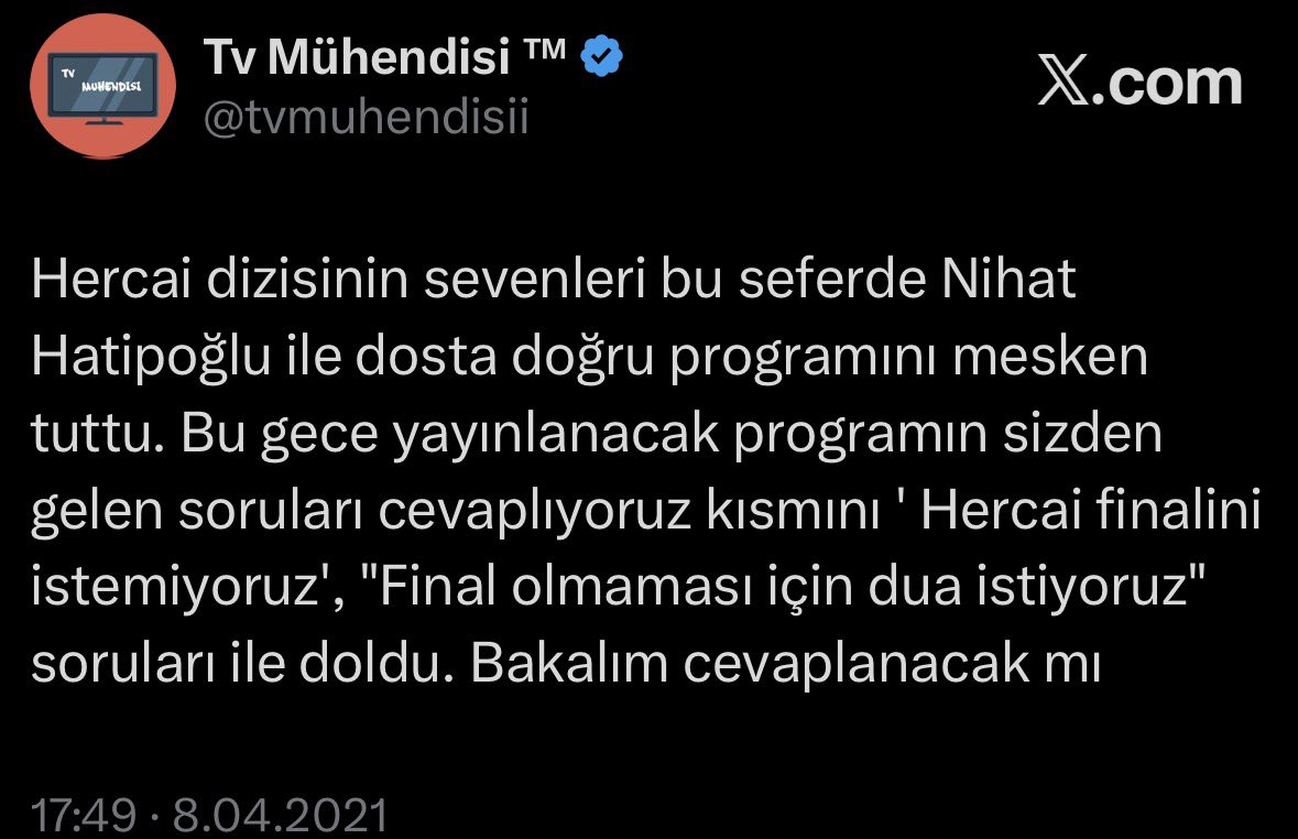 Tv Mühendisi ™ tweet media