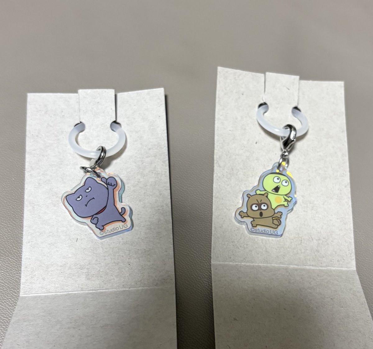 スタジオUG にしむらゆうじ アクリルチャーム クリームinスナック めじ