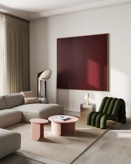 Colour combination to look forward