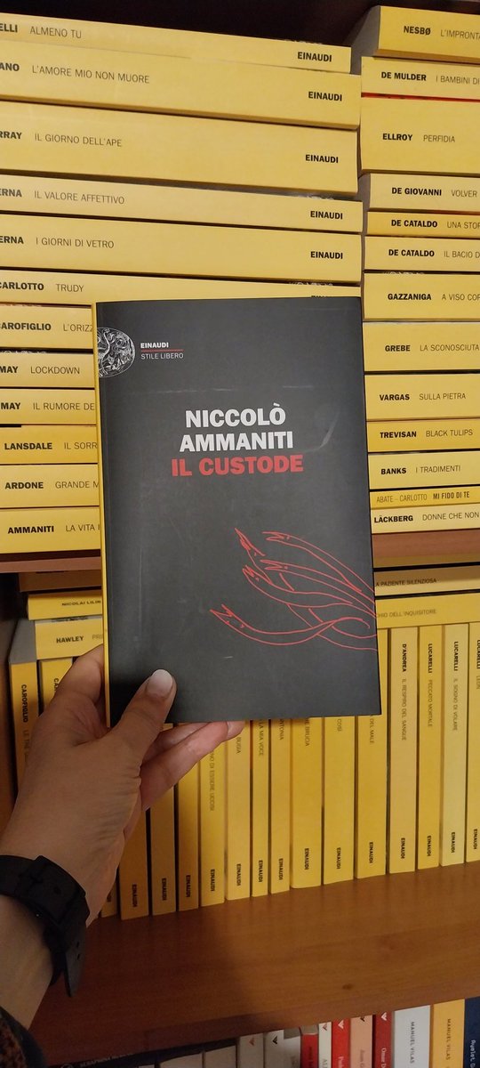 CasulaGiuliana's tweet photo. #IlCustode 
#NicolòAmminiti 
Ogni famiglia è mostruosa a modo suo. 
Nilo Vasciaveo a Triscina che si deve occupare della cosa del bagno. È   il suo segreto mostruoso e mortale. 
Grazie @Einaudieditore @reppomanuno @recerusse @raf_rob @LuciaLibri https://t.co/4bVvHhf8DA
