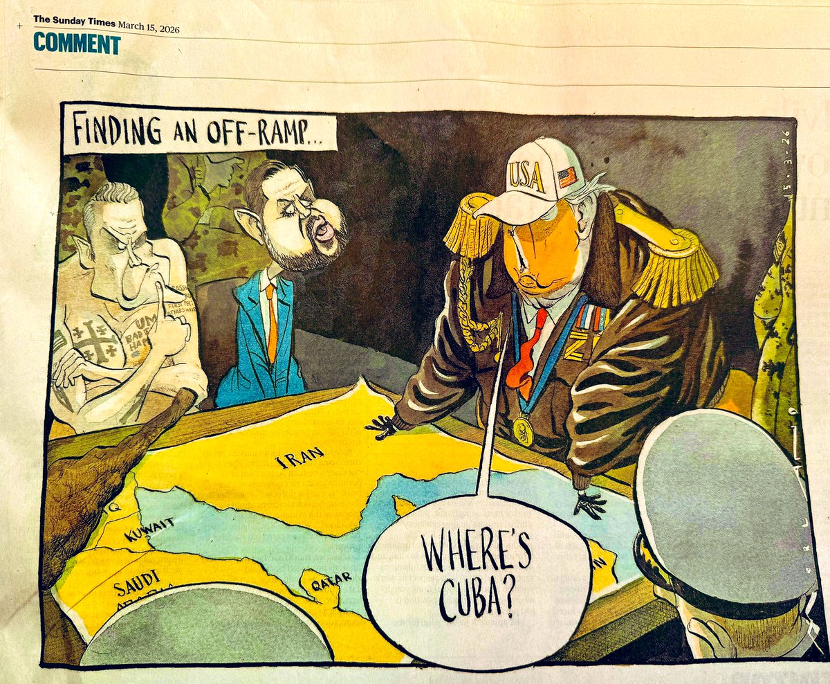 Sunday Times cartoon.