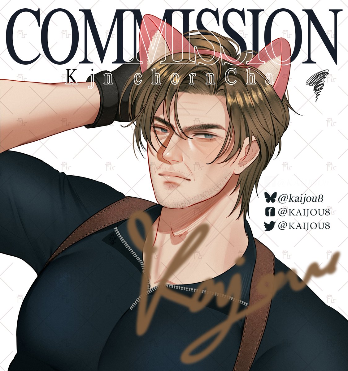 KAIJOU8's tweet photo. CMS🫴🫴 😺 
#leon #LeonKennedy #ResidentEvilRequiem https://t.co/3230EDeLZX