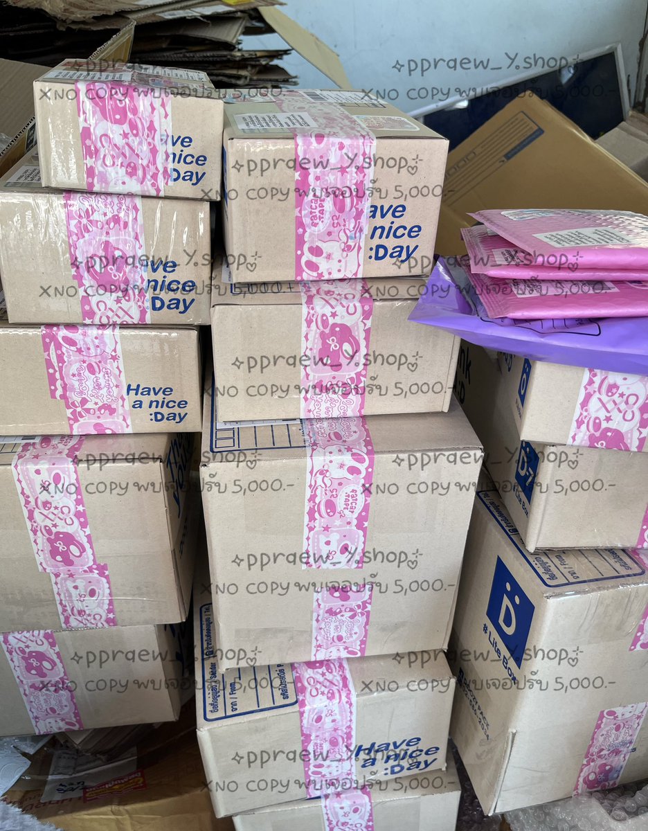 แพ็คของครบทุกออเดอร์แล้วนะค้าบ🧸💌

แต่วันนี้ขนส่งโทรมาเลื่อนการเข้ามารับพัสดุค่ะ จะเข้ามารับวันพรุ่งนี้แทน เดี๋ยววันพรุ่งนี้แพรวมาแจ้งเลขอีกทีนึงนะค้าบ🛒✏️

🙇🏻‍♀️ต้องกราบขออภัยในความล่าช้าด้วยนะค้าบ 

#พอแพรวอัพเดท