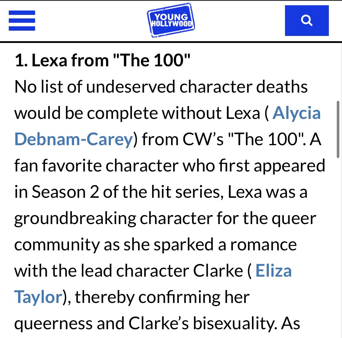 Clexa Fandom tweet media