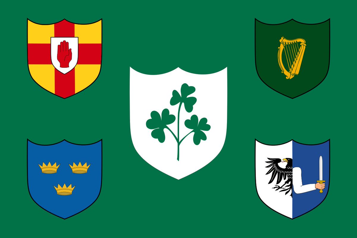 Moyletra's tweet photo. @Magnificent1690 @HonestFrank The Republic of Ireland did not field a rugby team in the 6 Nations tournament - and are not part of the 6 Nations. 

That flag doesn't represent the IRFU. Unfortunately there is no emoji for the IRFU banner. https://t.co/yM9qKFrjqm