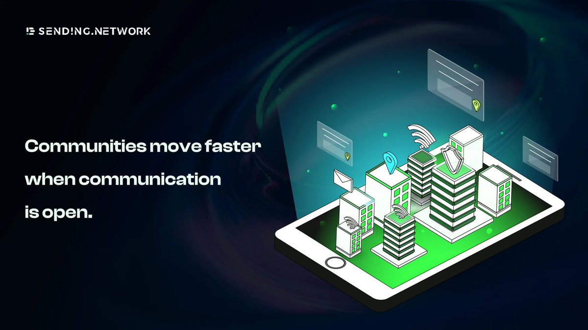 SendingNetwork tweet media