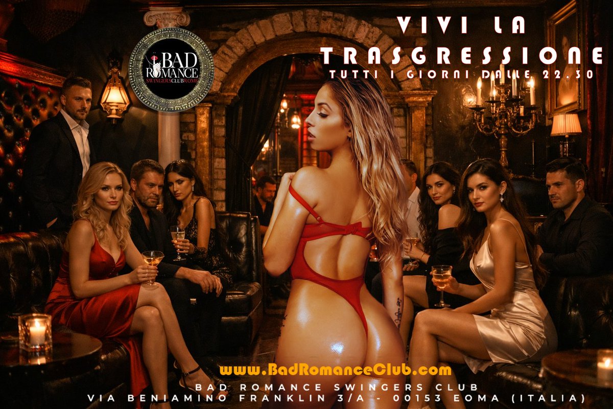 Bad Romance Swinger Club (Rome Italy) tweet media