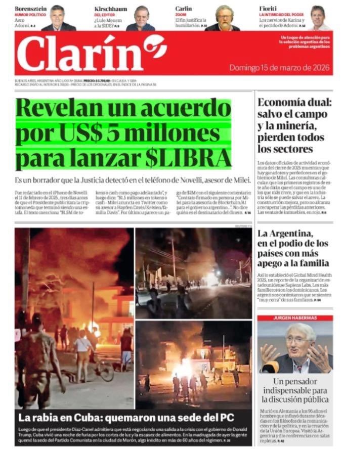 TODAS LAS TAPAS TODAS II

$LIBRA, la moral como política de estado.