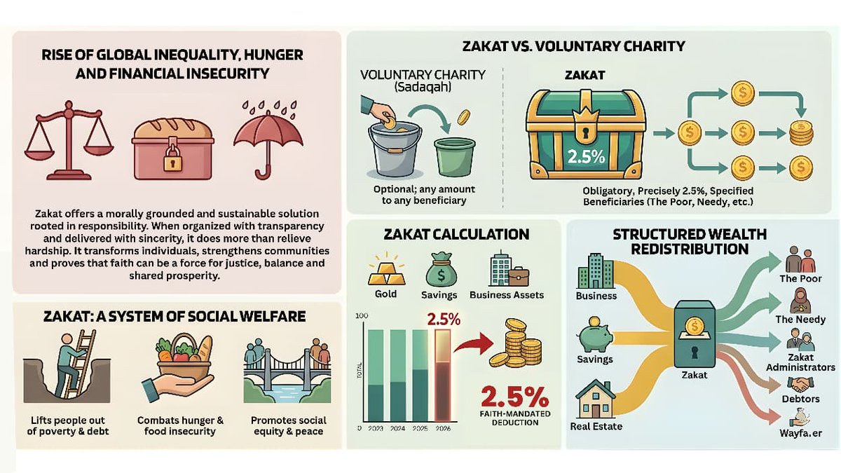 writesalman's tweet photo. According to an estimate, globally Muslims gives upto 1 trillion dollars in #Zakat each year.

It is the biggest and most efficient faith based charity Model of the World. https://t.co/KNZATkqovN