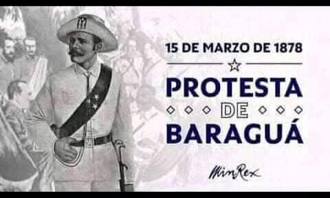 CDR_Cerro's tweet photo. #CubaViveEnSuHistoria 15 de marzo de 1878 protesta deBaraguá: ..Y como dijo el Titán De Bronce, a quienes proponen nuevos "ZANJONES" No nos entendemos
#SomosContinuidad 🇨🇺
#CubaSoberana
#CubaEstáFirme
#YoSigoAMiPresidente
#CDRCerro
#CDRHabana
#CDRCuba https://t.co/3ScxizcIkf