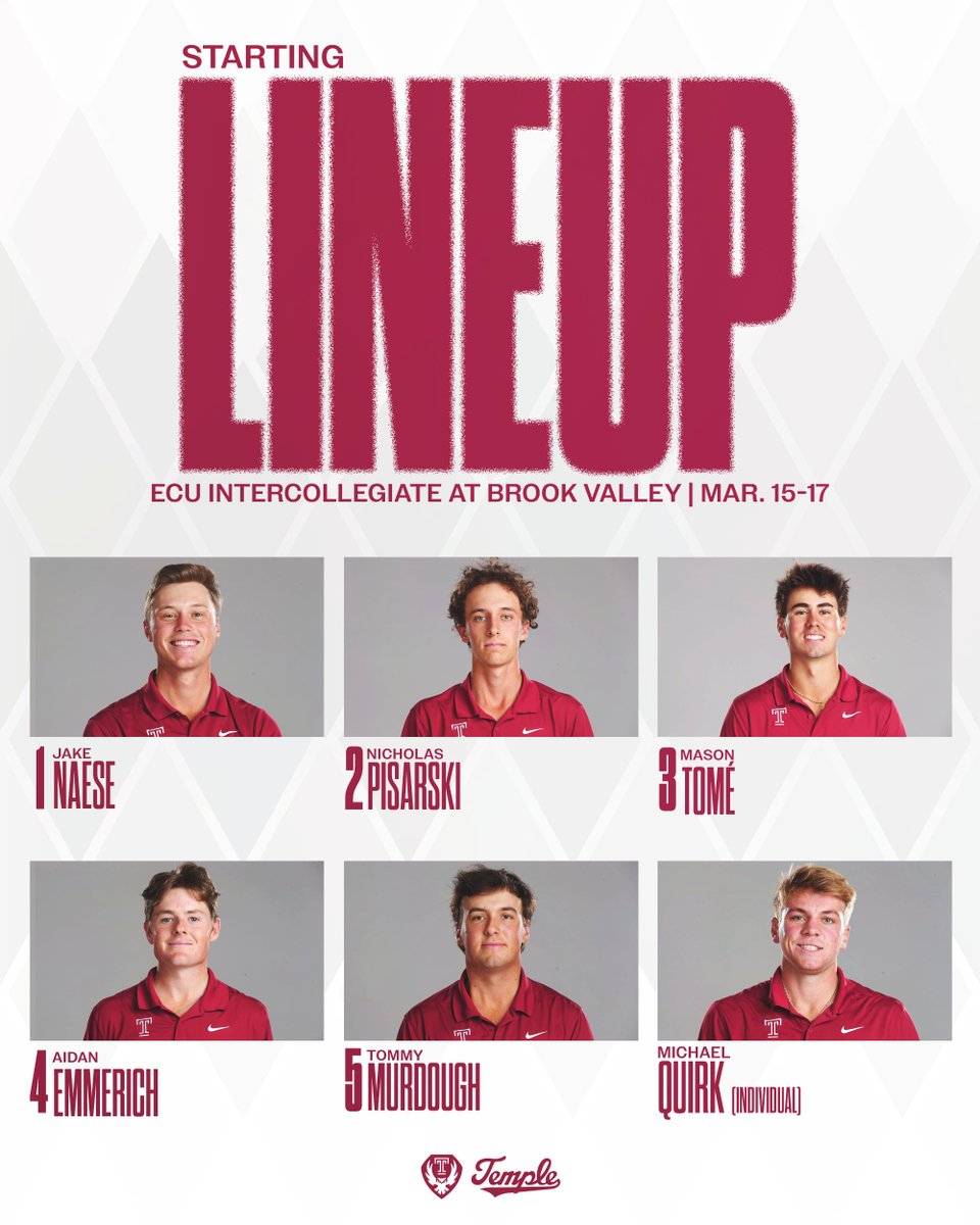 Temple Men's Golf tweet media
