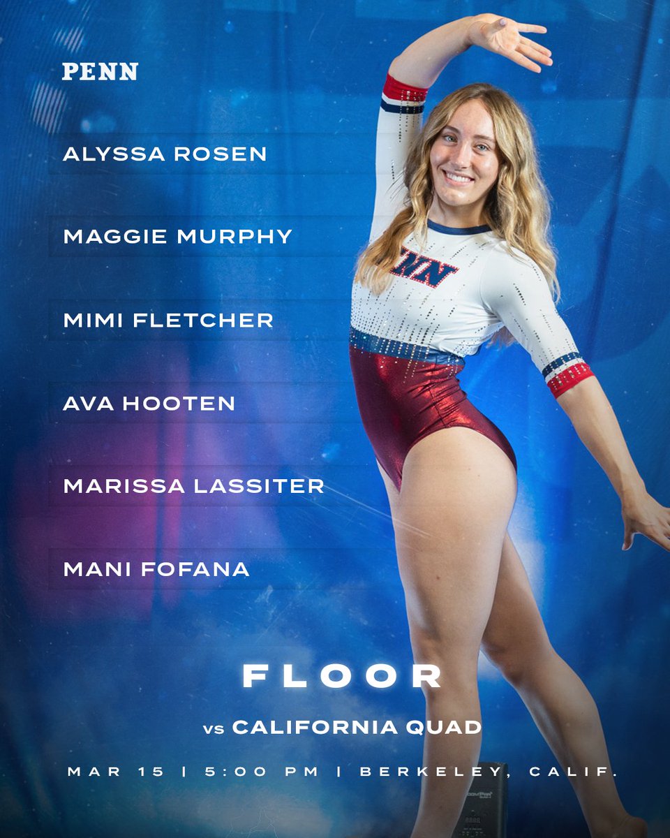 Penn Gymnastics tweet media
