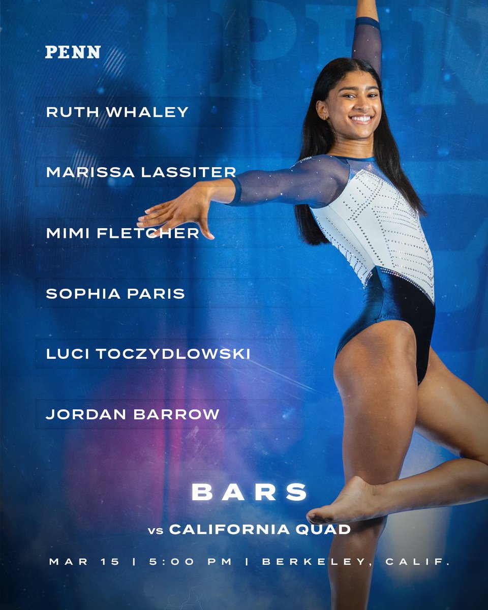 Penn Gymnastics tweet media