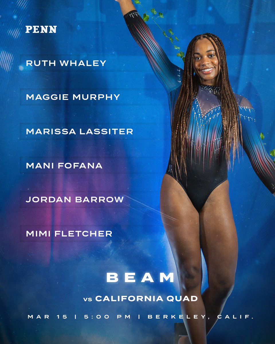 Penn Gymnastics tweet media