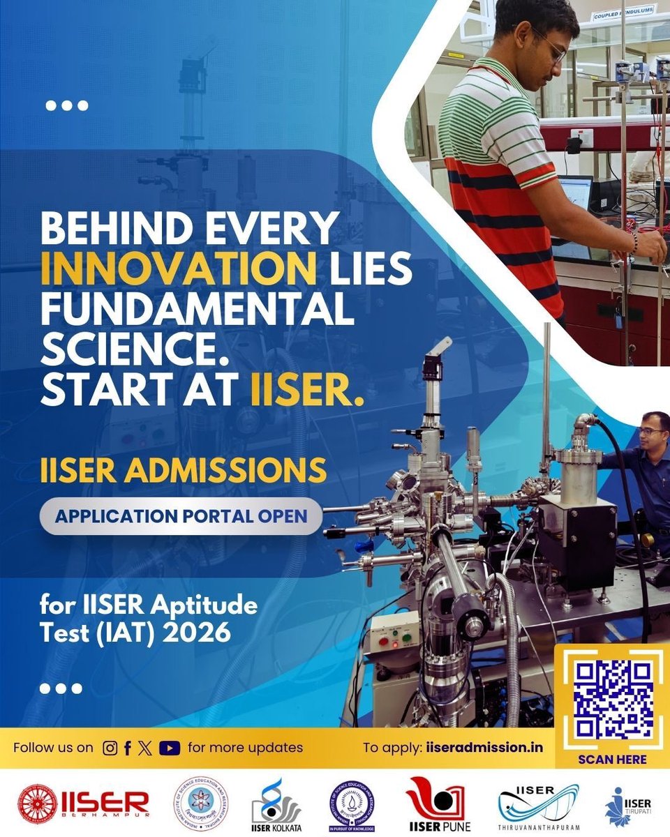 IISER Admissions tweet media