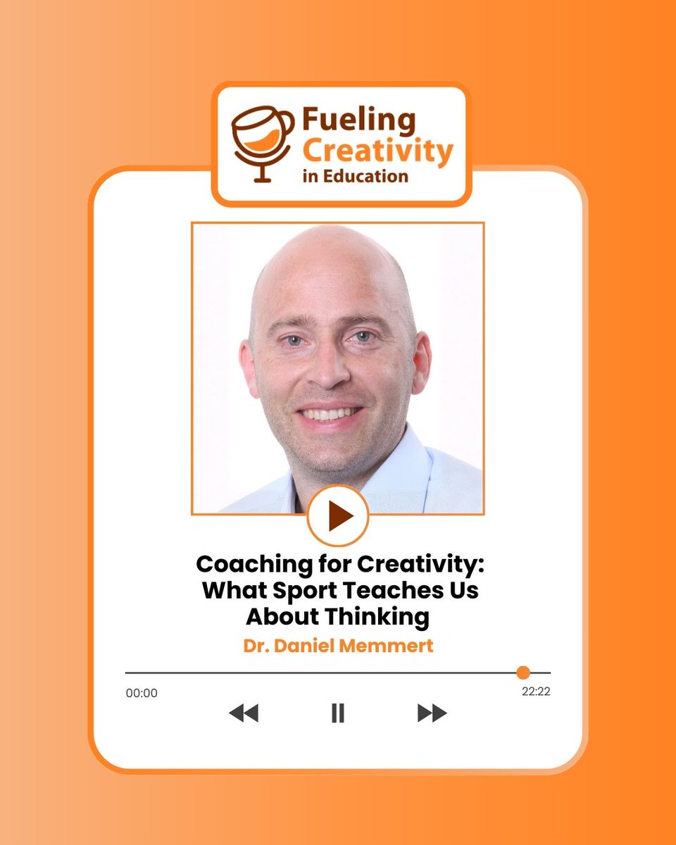 CreativityandE's tweet image. Is creativity just generating ideas, or choosing the right one in the moment?

Sports psychologist Dr.  Memmert explores tactical creativity and what sport can teach us about thinking under pressure.

🎧 fuelingcreativitypodcast.com/coaching-for-c…

#CreativityInEducation #CreativeThinking