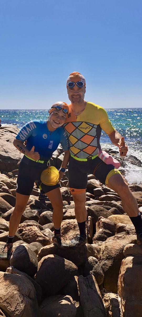 thereidbaseball's tweet photo. Days like this are what it’s all about. Trans Cape SwimRun — 27km across ocean swims &amp; coastal trail runs in Western Australia. Challenging myself in nature &amp; sharing adventures w/ people who matter most. Sunburned, scraped, yet still smiling.

#reidbaseball #beyondtheballplayer https://t.co/SMNZ9k1iFG