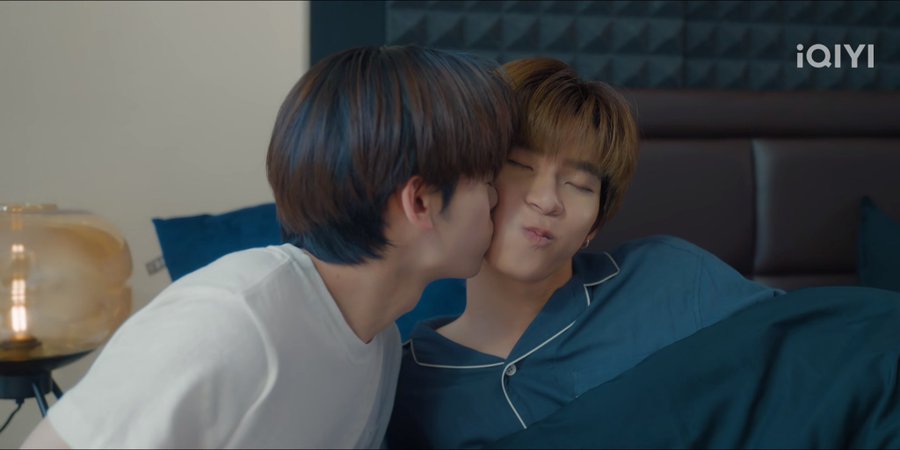 moonxest's tweet photo. lately we talked about the need for queer intimacy representation on screen and i’m so glad we’re seeing that with dwy. the little kisses, the clinginess, the open conversations about sex.. it makes them feel like real people in a real relationship, not just characters https://t.co/abBJU6H8zm