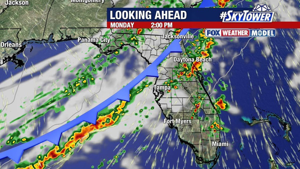 Active weather next 24-48 hours! Showers and thunderstorms will develop ...