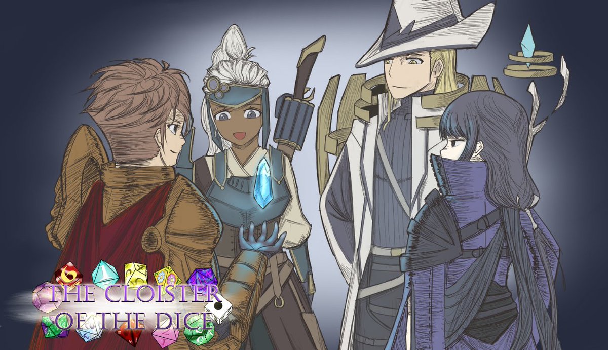 MildraTheMonk's tweet photo. At 12pm CST, I'll be GMing the Final Fantasy Legend Edition One-Shot once more with Jacob Tegtman, @hill_jowett, @EveraeGames, and @SheepLover9000!
Once again, we shall see if they have what it takes to join the adventures in Agito Arcanum!
#ttrpg #FFLE #ActualPlay https://t.co/fh0XhsNais