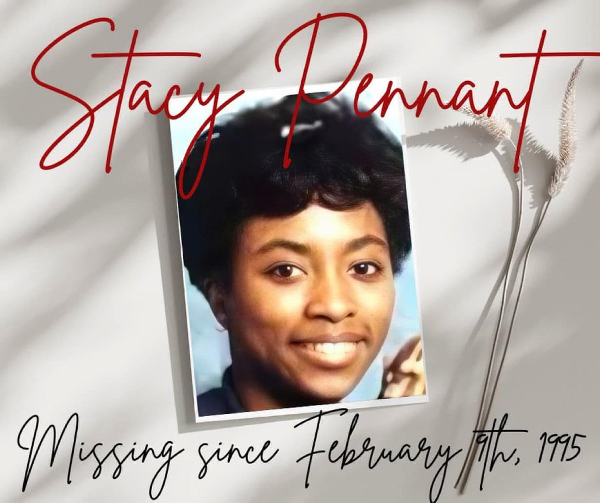 #StacyPennant

21 year old from Laurelton, Queens went missing on 2/9/95. She was last seen dropping off her friend in Canarsie, Brooklyn after returning from the Valley Stream mall after seeing a movie.
The friend said he had given her directions to the Belt Parkway, which would